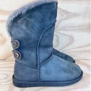 Emu Australia - Alba Sheepskin - Winter Boots - Gray - Women's - W10 - W10088